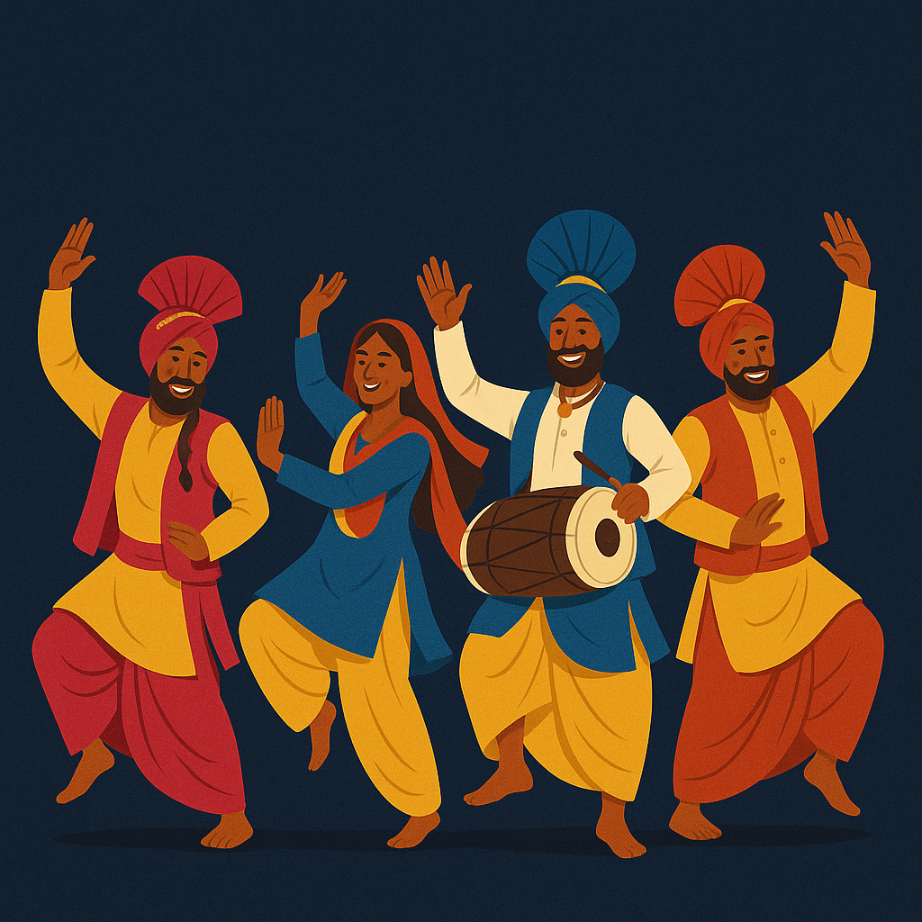 Bhangra Performance Banner